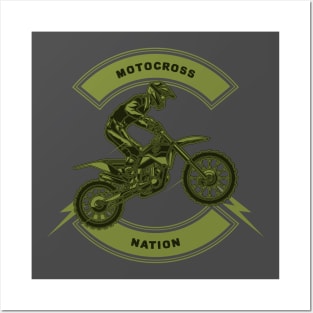 Motocross Nation Posters and Art
